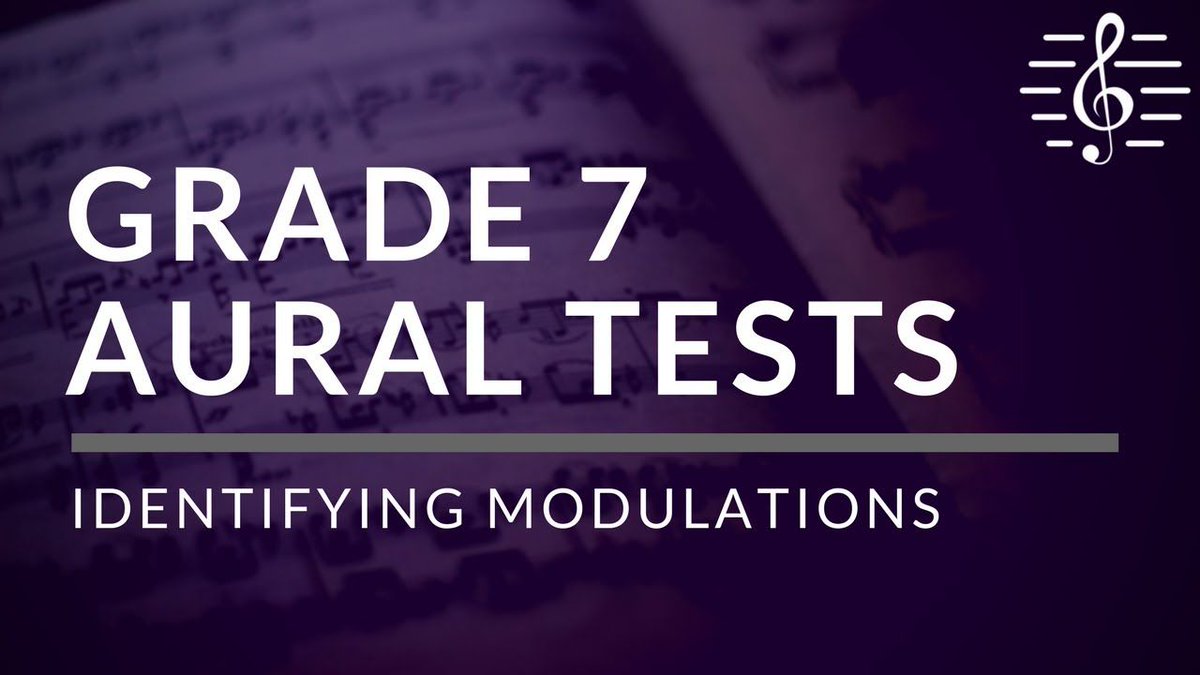MusicMattersGB's tweet photo. Grade 7 Aural Tests - Identifying Modulations
Watch here: https://t.co/P4Z4HSOf8b
#AuralTests #ABRSM #TheAllRoundMusician https://t.co/hvptrl92Ba