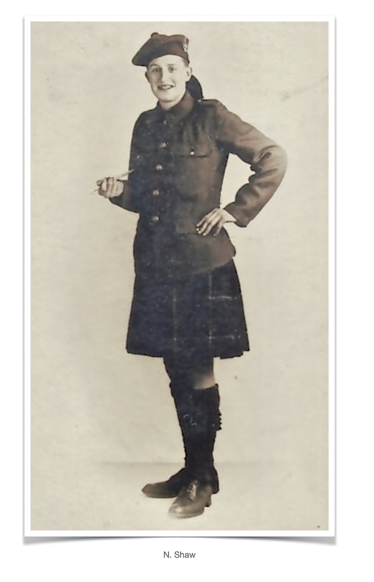 EcclesRugby's tweet photo. Norman Shaw, Born in Salford, enlisted in the Seaforth Highlanders 1915 age 17. Survived the Somme and WWI to play for @EcclesRFC in the 1920s, going on to serve as club Treasurer 1926-1937, President 1935-1939 and again after WW2 1946-1958. #RemembranceSunday https://t.co/qloSahUtj1