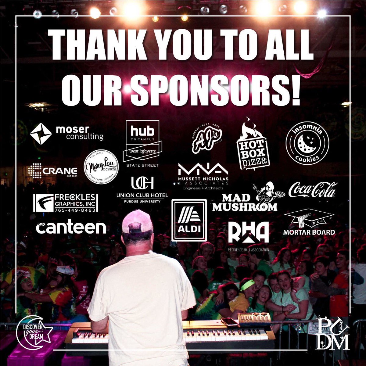 We want to say a BIG thank you to our top sponsors! Thank you for dreaming big with us this year! We appreciate all of your support!