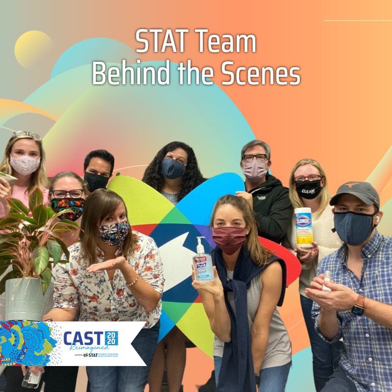 TXScienceSTAT's tweet photo. If you haven't checked out the CAST Reimagined 2020 virtual photo booth, you can still stop by to take a selfie, share it with your friends and leave the rest to history (or science, to be exact). #STATCAST2020 #thesnapbar

https://t.co/K6FXND1nWw https://t.co/H8bQqod8y0