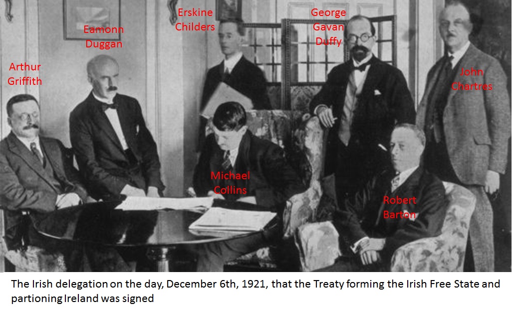 Volunteers in 1914 in what became known as the Howth Gun Running. At the outbreak of WW1, he rejoined the British Army, earning himself the Distinguished Service Cross. After the war, he once more was Engaged in Irish Nationalism, & was a member of the negotiating team that (5/8)