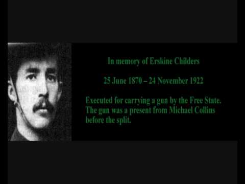 signed the Anglo-Irish Treaty. Which he then opposed! He was a Captain in the anti-treaty IRA, was captured by Free State forces, & sentenced to be executed by firing squad for possessing a firearm. Which was gifted to him by….the head of the Free State, Michael Collins! (6/8)