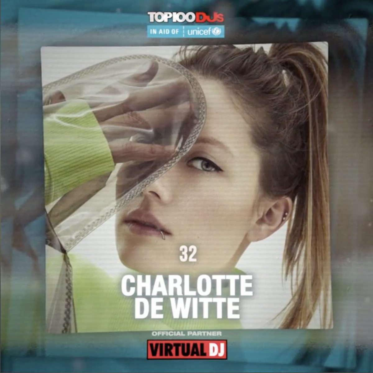 CharlottedWitte's tweet photo. I’m the Highest Climber in this year’s DJ Mag Top 100! Thank you all so much for voting and for your continuous support 😍😱 https://t.co/KWcLRByhjf