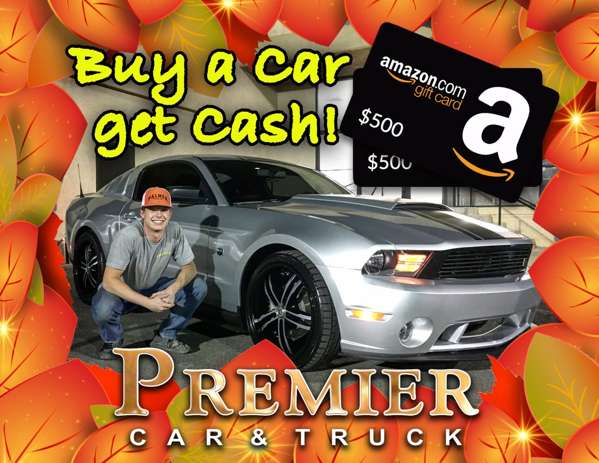 premiercardeal's tweet photo. Hey #SouthernUtah, this is Ron Caplin! Everything must go! That means: Unbeatable prices and Unbeatable trade values! Plus, just in time for #Christmas, we’ll give you a $500 or $1000 Amazon Gift Card.

#premiercarandtruck #stgeorgeutah #utah #Thanksgiving #Cars #arizona #nevada https://t.co/Zwa77ovFyO