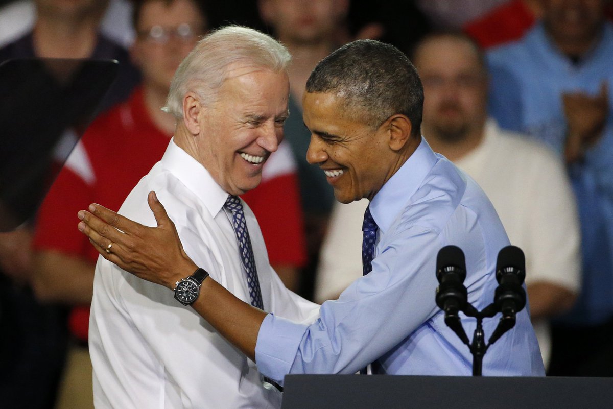 <a href="/realDonaldTrump/">Donald J. Trump</a> OBAMA'S VP BEAT YOU!!! 

OH, SWEET IRONY! 😂😂😂