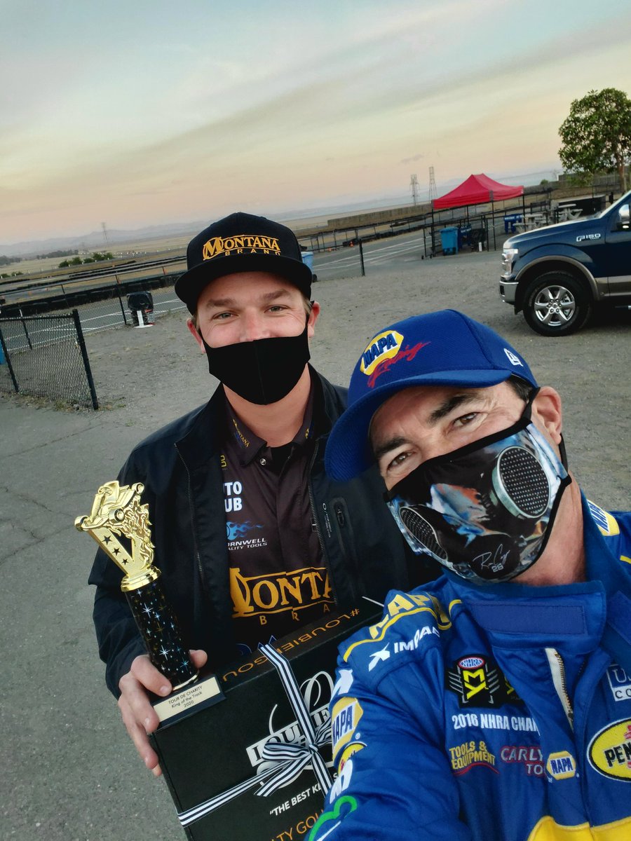 RonCapps28's tweet photo. Great day with our fans for the 18th annual #TourDeCharity race here at @RaceSonoma ๐
We had @ProckRocket_TF come out for first time and ended up taking the ๐ from @ScottPollacheck & I ๐ https://t.co/UewYg1X6sI