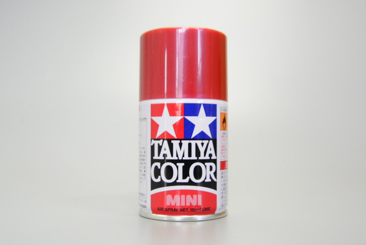 赤系で1番塗るのが楽なのがメタリックレッドです。 メタリックカラーは