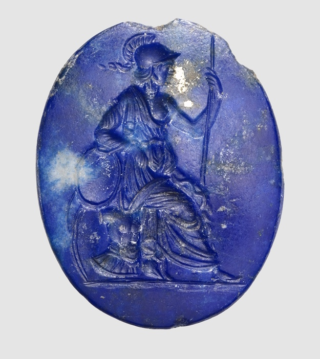 Badakhsan was not only the source of lapis for the ancient Egyptians, but also for the Mesopotamian civilizations, as well as the later Greeks and Romans.Greek or Roman ring stone: