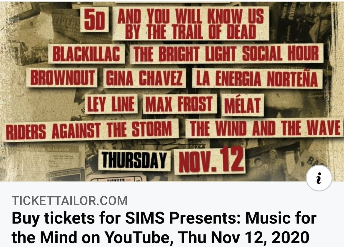 airikakaye777's tweet image. Austin!
Please support #SIMSFoundation ‘Music for the mind’ concert on November 1st..
Such an important non-profit that has helped a ton of folks I know❤✌please support 🙏