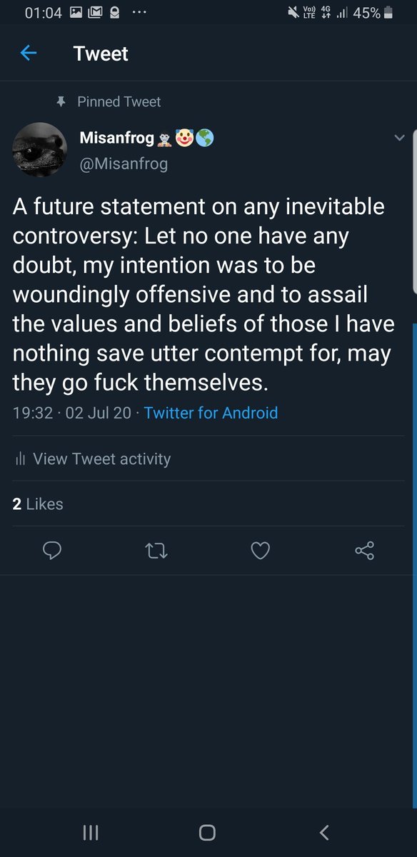 Misanfrog🖤🤡🌎 tweet media