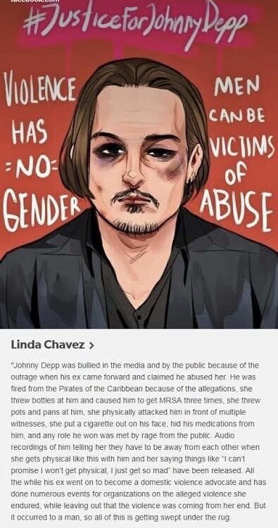 SweatyGamer9's tweet image. #JusticeForJohnnyDepp no one deserves abuse