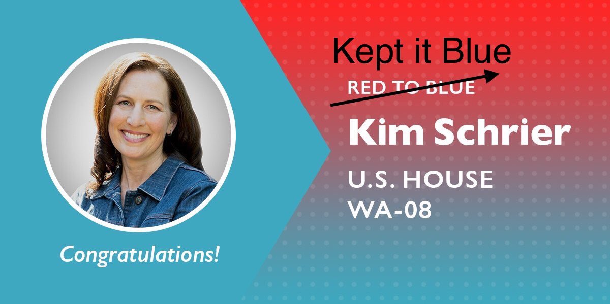 TrinityResists's tweet photo. @DrKimSchrier You made history in 2018 when you brought the #SchrierFire and flipped the 8th for the first time ever.
Im honored to give a big Congratulations on your re-election to the #WA08 Rep Schrier!!
💙🌊💙🌊💙 https://t.co/DS53G6UclJ