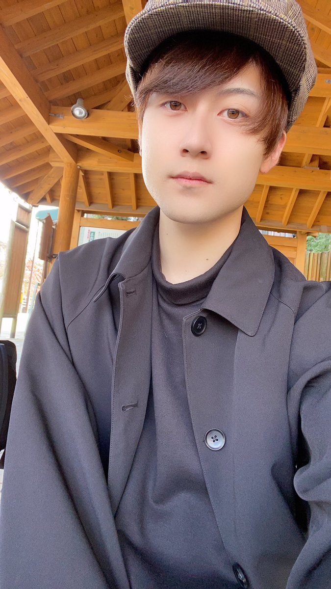 草刈優斗 低身長モデル 美容オタク おはようございます 朝から足湯入ってる W 島根県 玉造温泉 足湯