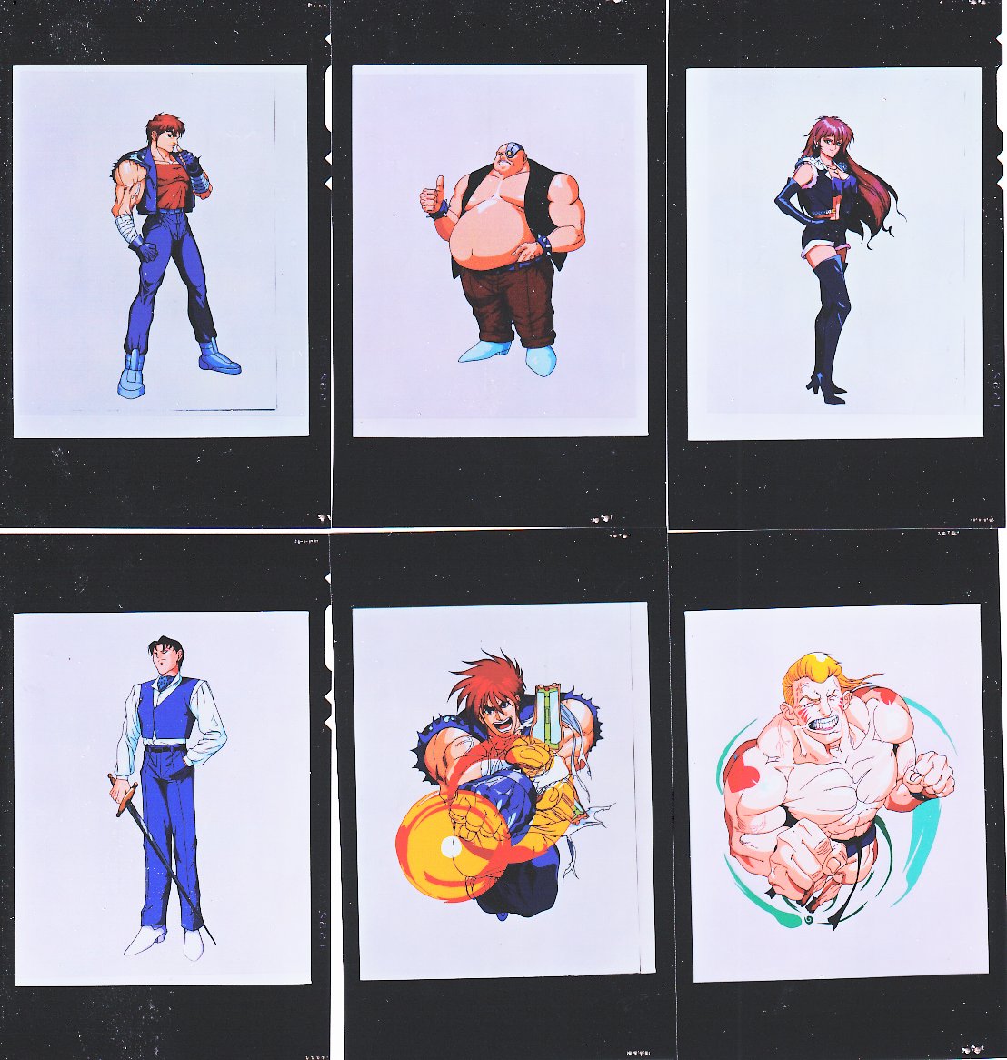 DougDinsdale's tweet photo. Character art posi scans of SFC Denjin Makai (9/23/1994, based on the arcade version of 2/01/94; SNES Ghost Chaser Densei), Banpresto.
These will all go to @GameHistoryOrg  for posterity. https://t.co/W86GyeAxBh