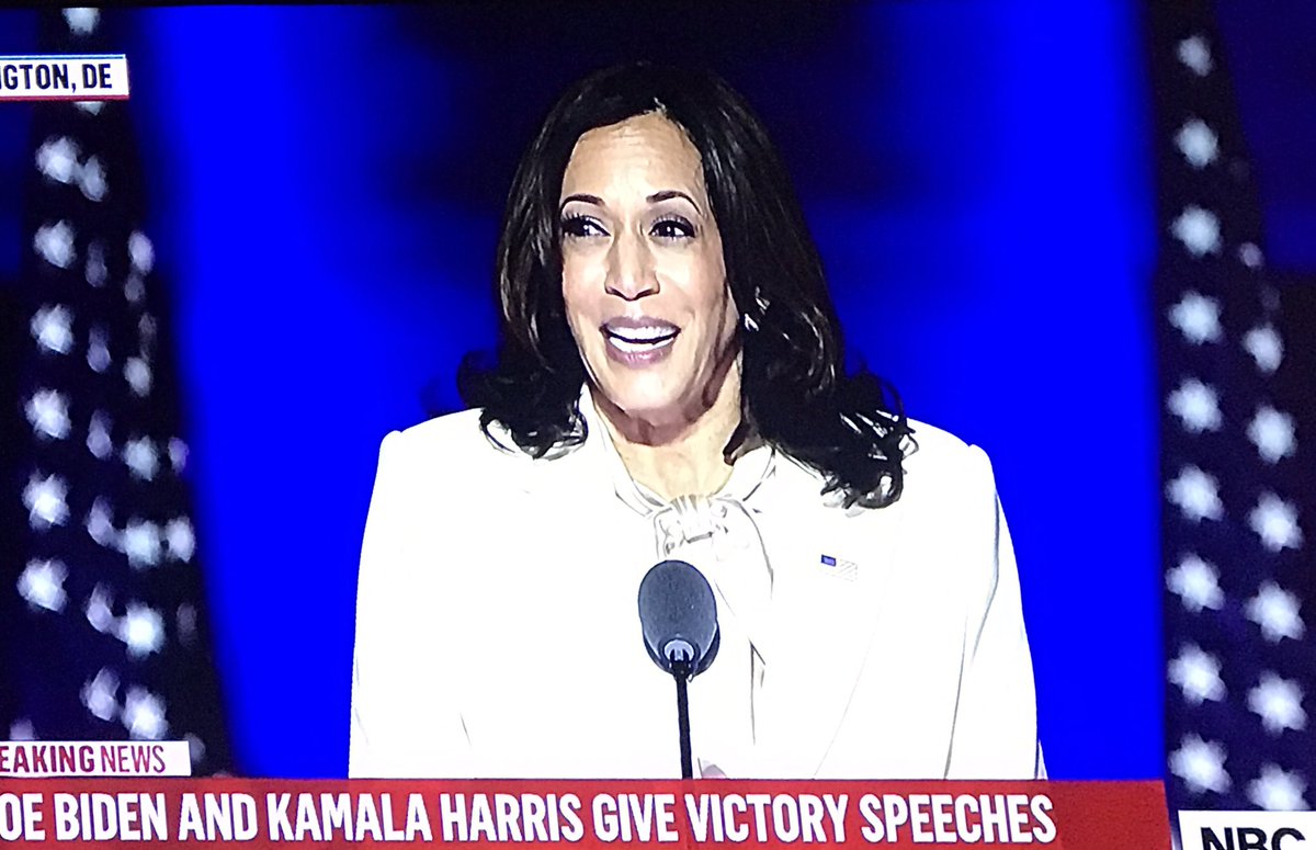 Our first female VP! 🇺🇸
Huge moment for us! 

<a href="/KamalaHarris/">Kamala Harris</a> #Election2020 #ElectionResults #America #USA