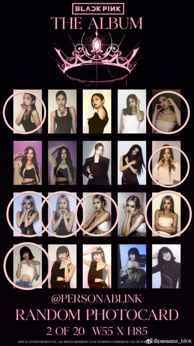 soybeanvo's tweet photo. [WTT/ WTS Blackpink]
The Album 
Have:Lisa PC&amp;Postcard,Jennie Postcard, Jennie KTOWN4U PC, 2 Jisoo Postcard&amp;PC
Want: Marked with Circle but ROSÉ PRIORITY! 
Trade Jennie POB Only with POB
Located: USA 🇺🇸
ww: no
@BlinksTrading @ggsellandtrade #blackpinktrade #wttblackpink #kpoptrade https://t.co/PkyxmxQqdF