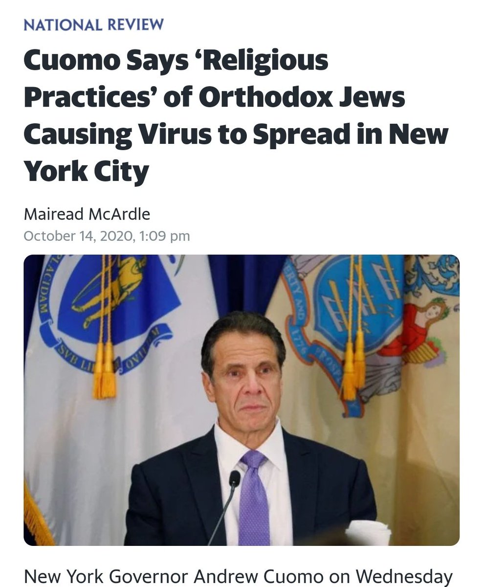HeshyTischler's tweet photo. @NYGovCuomo You talk different to Jews
#CuomoHatesJews https://t.co/7Iztnw9RBF