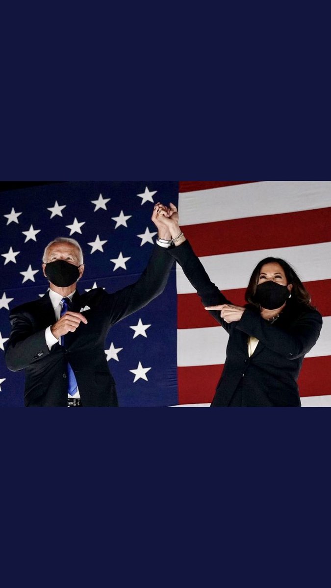 #NYC is buzzing with energy, hope, and excitement! I’m so ready to be led by <a href="/JoeBiden/">Joe Biden</a> and <a href="/KamalaHarris/">Kamala Harris</a>. #AmericaDecides2020