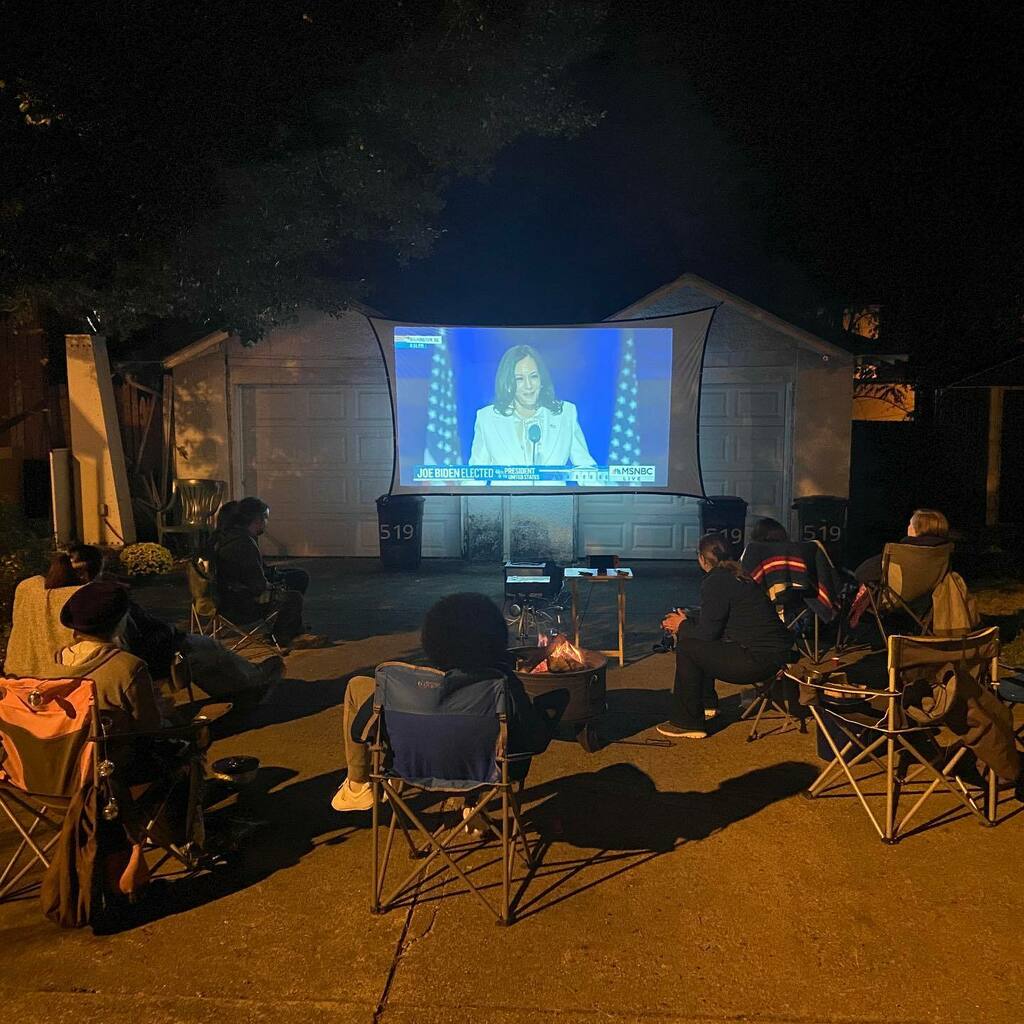 bcooperwv's tweet photo. Listing to madam vice president with friends #bidenharris2020 https://t.co/mumOMwBq9h https://t.co/KMrEi8tJQv