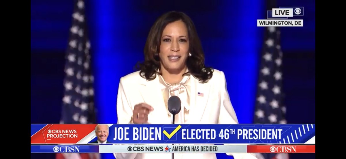 “While I may be the first woman in this office, I will not be the last.” -
<a href="/KamalaHarris/">Kamala Harris</a>