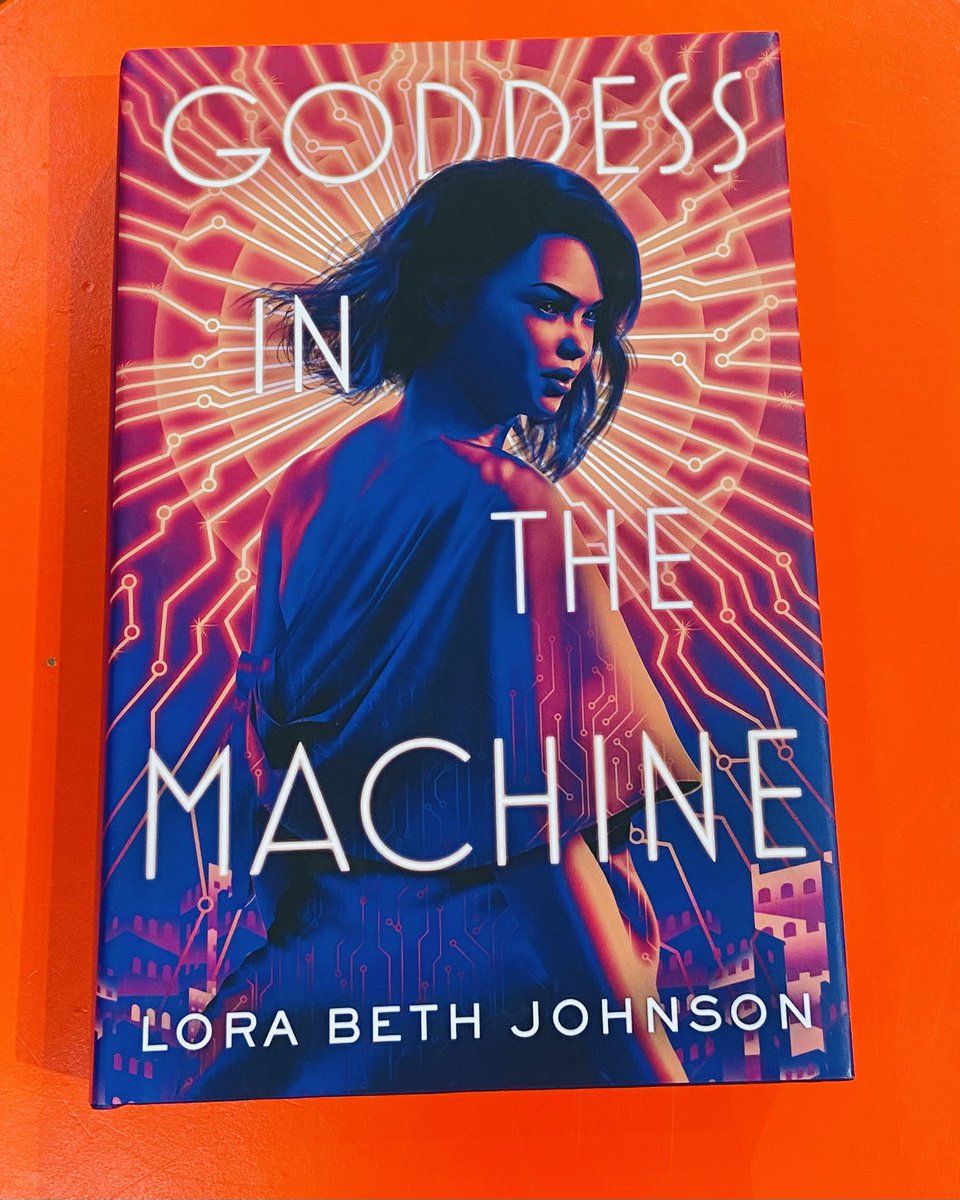 A dying planet, a girl woken from a 1000 year old cryogenic sleep, and an exiled prince- Goddess in the Machine by  @LoraBethWrites is one of our favourite recs for those looking for a new sci-fi/adventure novel to read  – bei  Kidsbooks Kitsilano