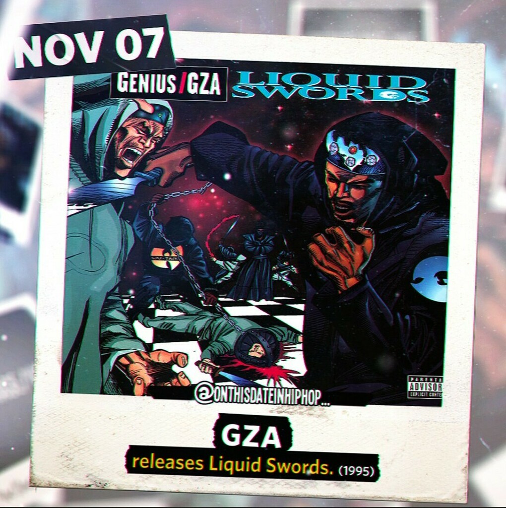 bleepthabastard's tweet photo. #OnThisDateInHipHop, @TheRealGZA released his 2nd album #LiquidSwords on #Geffen / #MCA. Led by #iGotchaBack, the title track, #ColdWord and #ShadowBoxin, #GZA's PLATINUM album would peak at 9 on the #2pac 200. #NoTypo.
Enjoy my captions?
Check out my p… https://t.co/wpW7n3NPWX https://t.co/FrEQkwyTk6