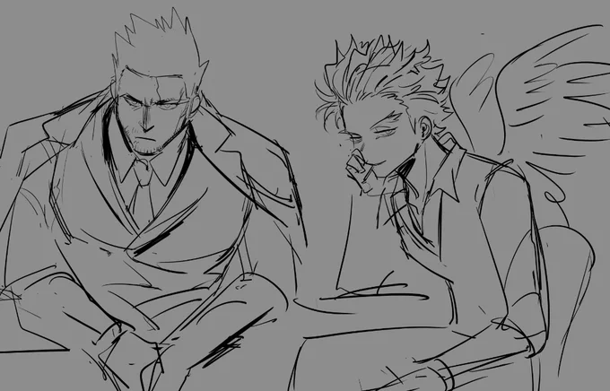 discarded mafia enho drawings i found under layers of the final psd?? 