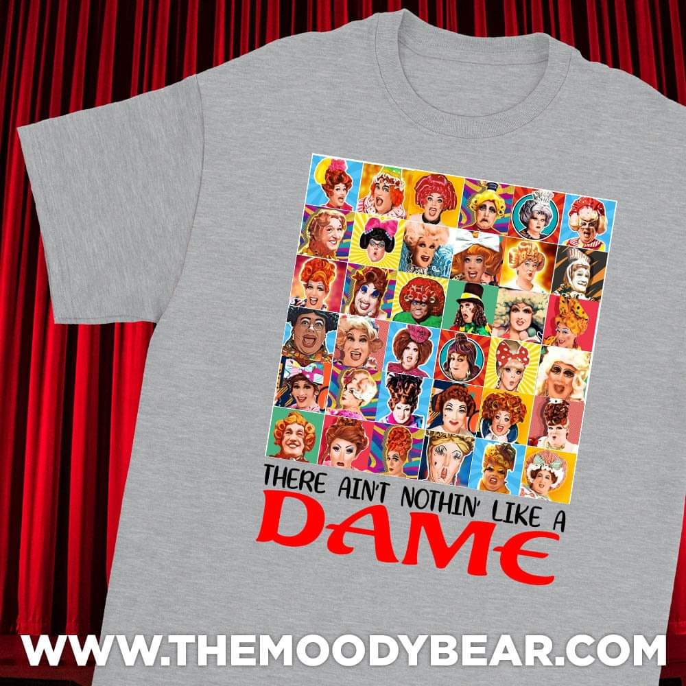 Dannyjay85's tweet photo. I've made it I'm on a t-shirt!! Joining some Legendary #pantodames designed by #pantomime star David Dale โค๏ธ order at the web address on the image ๐๐ผโโ๏ธ๐ https://t.co/72WoQRPNUX