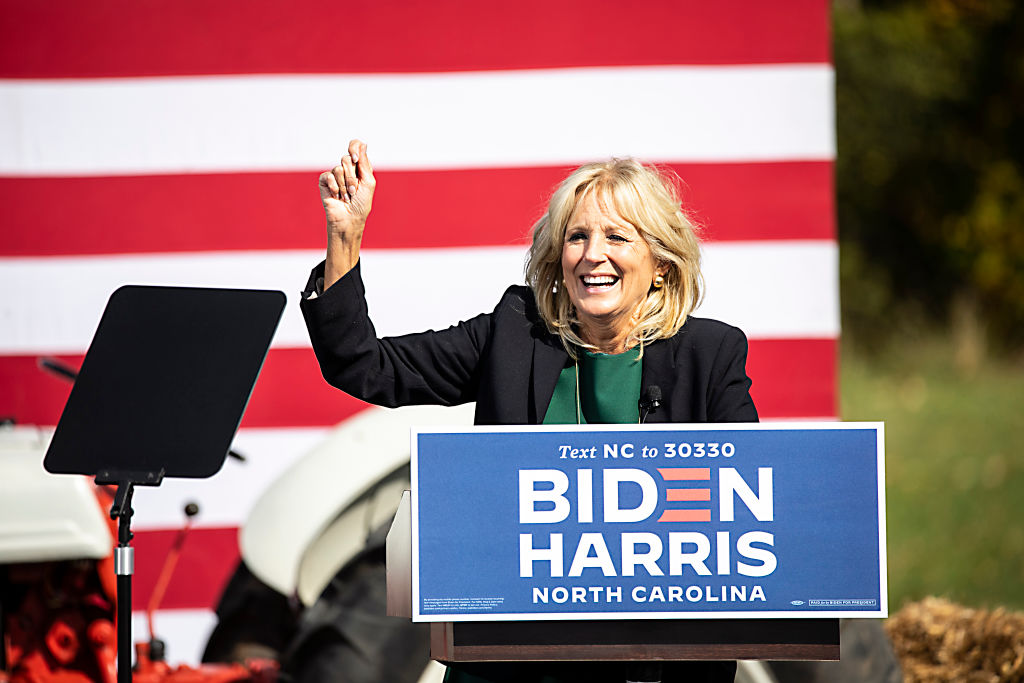 KTVU's tweet photo. ‘Professor FLOTUS’: Jill Biden will make history as first lady with full-time teaching job https://t.co/iBg5ZBMSVz https://t.co/gkzsAiTNaJ