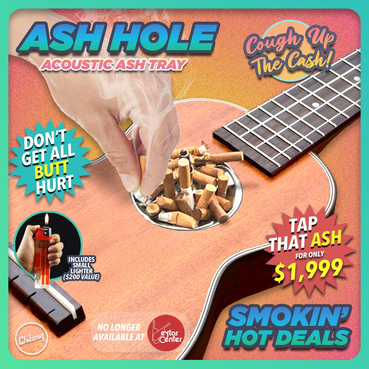 ChibsonUSA's tweet photo. Ash Body

#chibson #chibsunday #guitarmemes #guitarjokes #guitarist #guitarporn #cigarette #ashtray #ashbody #gearybusey #gearporn #gearnerd #guitarnerd #guitarsdaily #guitarsofinstagram #onlyachibsonisgoodenough https://t.co/MgHEgjRo93