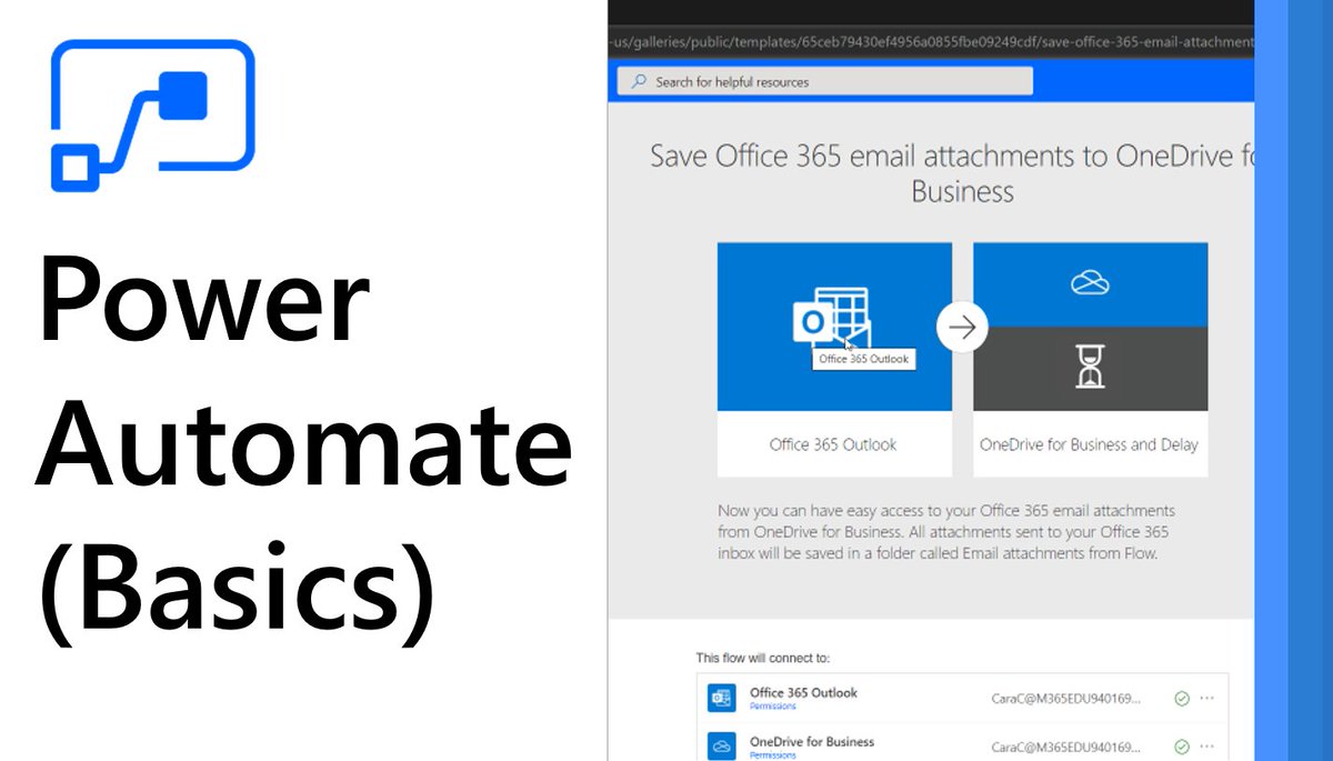 mtholfsen's tweet photo. A step-by-step tutorial on how to use Power Automate to save time ⏰ Automate those boring tasks away 🧹

YouTube 📺 https://t.co/8JfujS0ciI

#edtech #edchat #MIEExpert https://t.co/WDSSoI0PvC