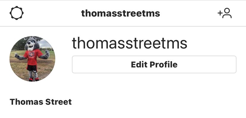 We have a new Instagram. Be sure to follow @thomasstreetms for school information and to get a look inside life @TSMS #tsmspride