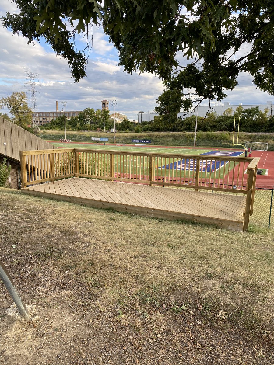 csdyer1's tweet photo. Shoutout to the City of Norwood and Councilman Chris Kelsch for an incredible ribbon-cutting ceremony today. My little Sis’ park, the Lisa Tanner Memorial Park is now open for children and parents to enjoy. #tannerstrong 💕 @NorwoodIndians https://t.co/y6o6mXI90e