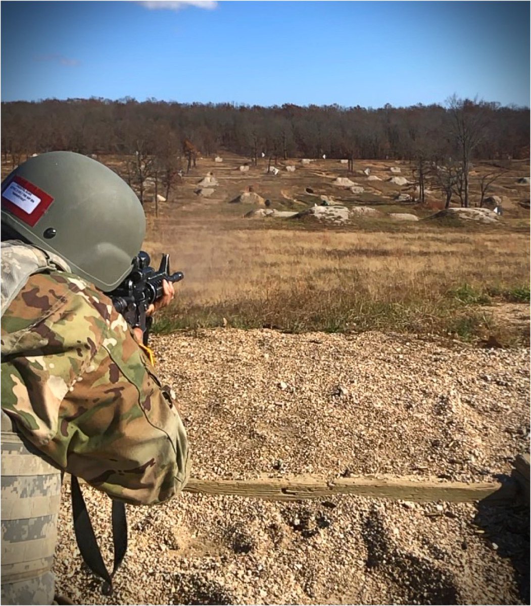 E795thMPBN's tweet photo. Trainees at E795 MP BN conduct  barrier shooting as well as their M4 Qualification using Close Combat Optics (CCO). It’s been much better weather this week and our Trainees remain super motivated. Legends! @G6_795th @G7_795_MP @bennettmp45 @CMDTArmyMPs @RCWO_USAMPS @6_dragoon https://t.co/oUd1oxWJws