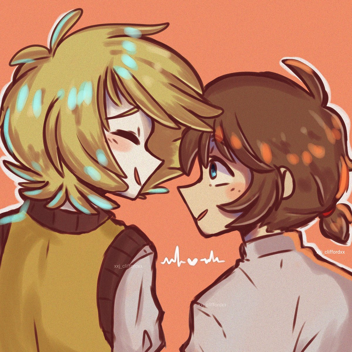 Revivo con este bocetito feo. 👀💖
[#FHS #FNAFHS #GOLDDY]