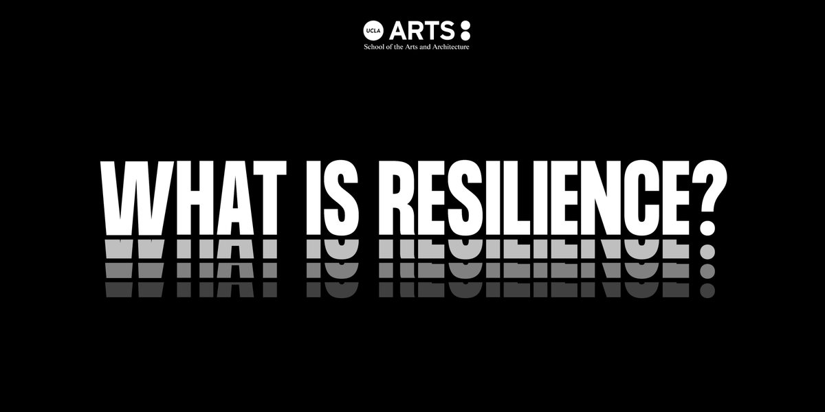 UCLAarts's tweet photo. On Monday, join us for a conversation with three @ucla experts as they explore the question “What is Resilience?”
RSVP → https://t.co/edYrtaybRM https://t.co/wN6Kjh8k49