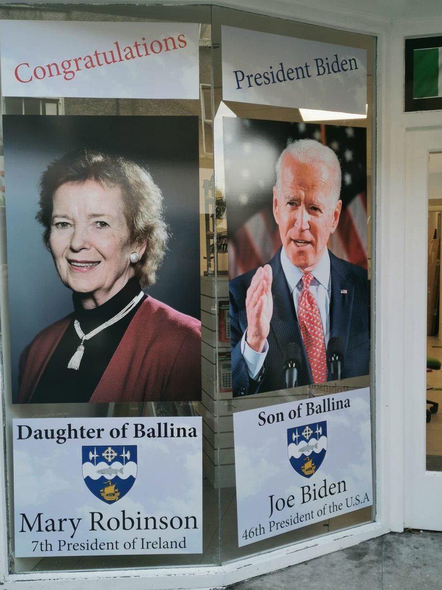 Jesus... Mary &amp; Joseph! 😁
☘️❤️☘️❤️☘️❤️
#Ballinaforbiden #MayoForUncleSam 
<a href="/JoeBiden/">Joe Biden</a> <a href="/JOEdotie/">JOE.ie</a> <a href="/lauritablewitt/">Laurita Blewitt</a> <a href="/CNN/">CNN</a> <a href="/JohnKingCNN/">John King</a> <a href="/BarackObama/">Barack Obama</a> <a href="/jomalleydillon/">Jen O'Malley Dillon</a>