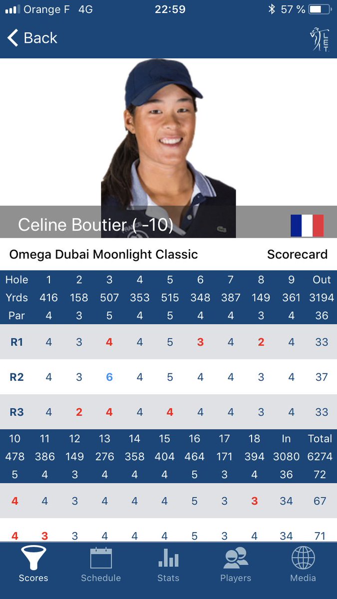 tropheesdugolf's tweet photo. Bravo @celineboutier qui échoue d’un cheveu en play off au #ODMC @LETgolf #GoFrenchies 🇫🇷#Tropheesgolf https://t.co/MJylBuY2Hm
