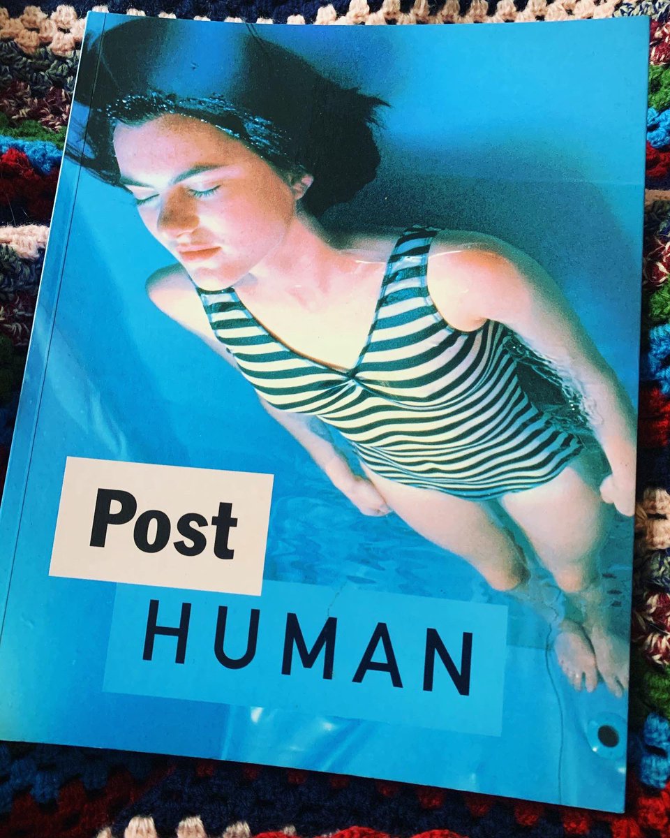 GabrielaGalati's tweet photo. Catalogue of the first exhibition ever on the topic of the #posthuman curated by Jeffrey Deitch in 1992-3 a
.
#posthumanart #exhibition #historyofexhibitions #posthumantheory #research #museums #arttheory #jeffreydeitch #catalogue #books #booklove #treasures https://t.co/Q1mPGoTPxm