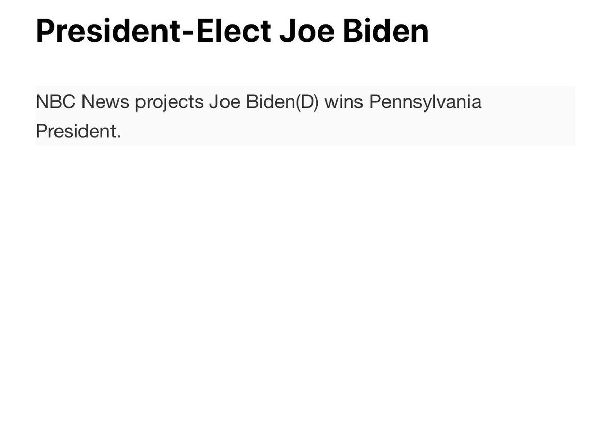 Work inbox at 11:25 a.m. ET on Saturday, Nov. 7, 2020.