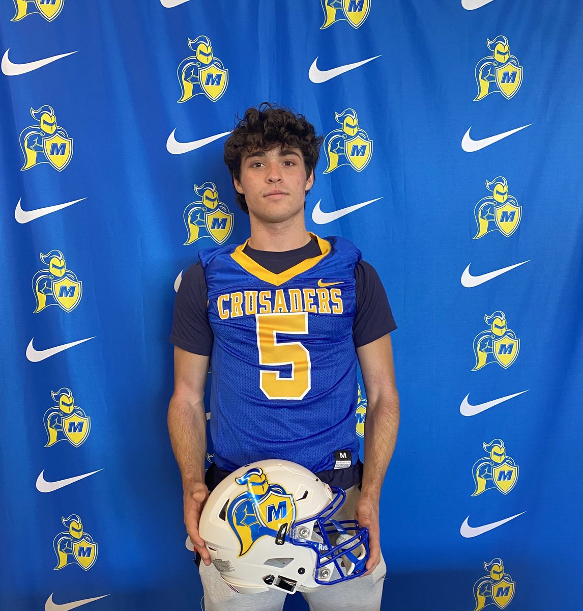 coon_tj's tweet photo. Thank you @CoachFoos and @CoachSmith003 for a great visit this morning at Madonna! https://t.co/nFShEMCJsc