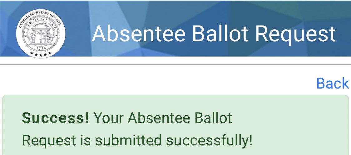 MittieArt's tweet photo. Georgia friends!!! Go ahead and request your ballot for the runoff senate elections now, it takes like two minutes.
🍑🍑🍑
https://t.co/DjpgrOQe0p https://t.co/PedjFs9J3k