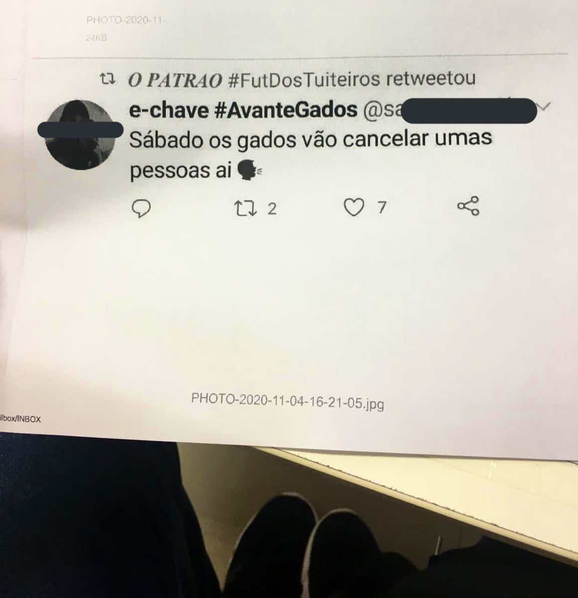 lu1smau's tweet photo. infelizmente esquecemos a plaquinha https://t.co/RARpjFflHh