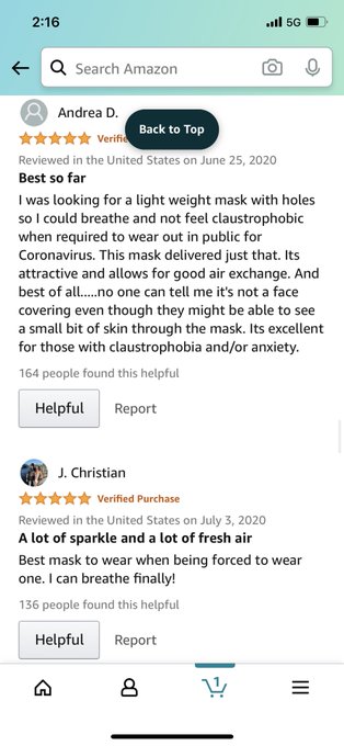 Looking for a mask on amazon, I found this. Right here is part of the reason covid numbers are so high<a href="/tag/signup"class="tags"><span>#signup</span></a>