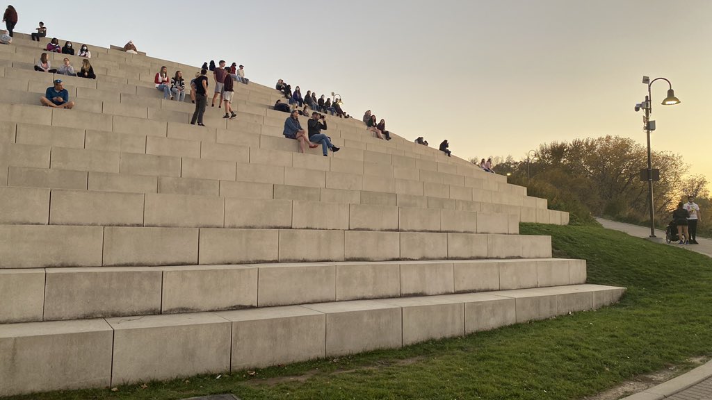 RomneySmith's tweet photo. Finally visiting the #SolsticeSteps in Lakewood!!! https://t.co/C7E9yUiTPv