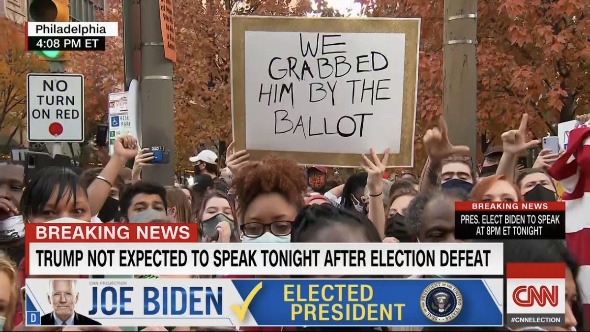 mitundohnefarbe's tweet photo. One picture says it all... #WeGrabbedHimByTheBallot https://t.co/epIf82sPYw