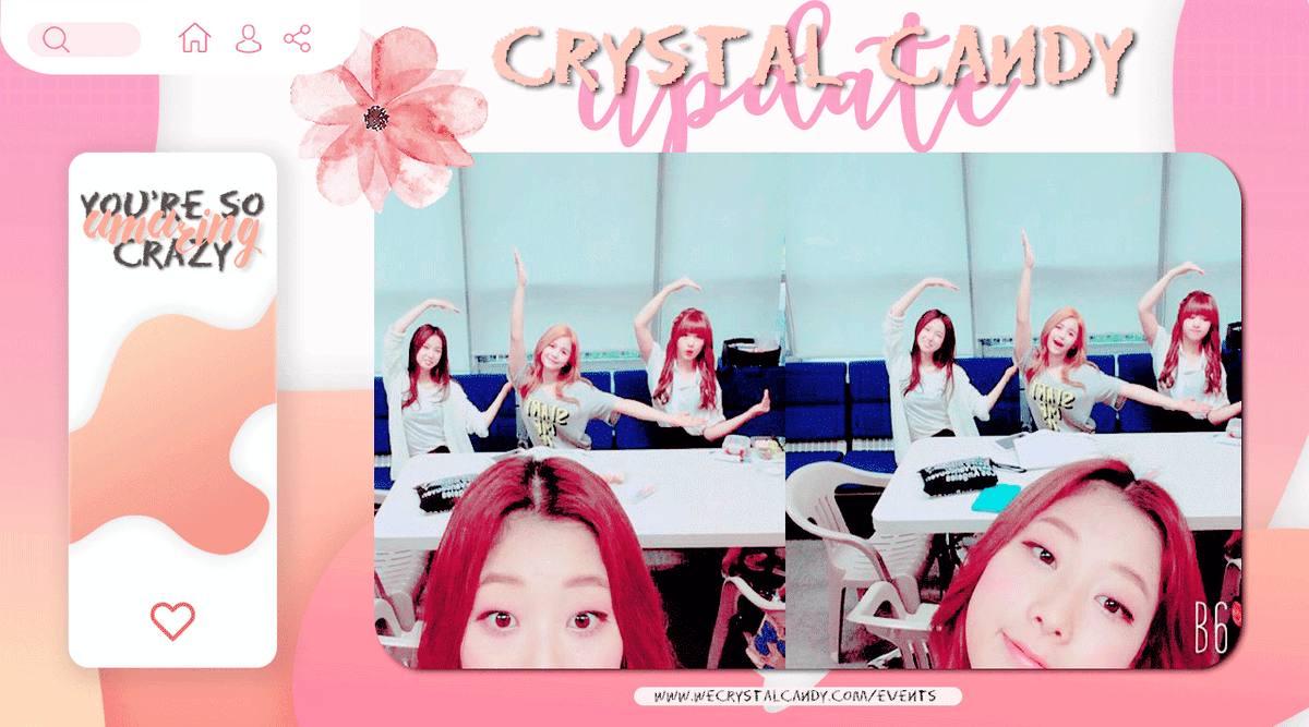 wecrystalcandy's tweet photo. ·  ⌗  𝓒  ִֶָ  🍭 * nᥱw  𝕦𝕡う— dᥲtᥱ  · ᨳ  чou'rᥱ  ฅ  𝘀𝗼_crazч : 𝗔𝗠𝗔なZING ¡! @astrologyent › #BBCEVERGLEAM #EVERGLEAMDEBUT ♡𓈒

Nuestras bebés están felices de poder presenciar el debut de @EVERGLEAMTW. ¡Mucha suerte, niñas! BBC SOTY. 🤩 https://t.co/4UG3uZlz81