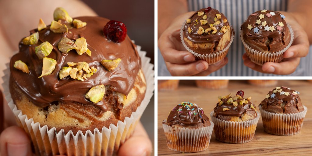 RossyCocina's tweet photo. Comienza tu dia con unos Muffins y un Vaso de Leche o Cafe. RECETA ➡️ https://t.co/PB5fUgEQO7   

#KatastrofaLaCocina #receta #recetas #RecetasFaciles #cocina #cocinero #recetafacil #cocinar  #conmigo https://t.co/n578y7y1ep