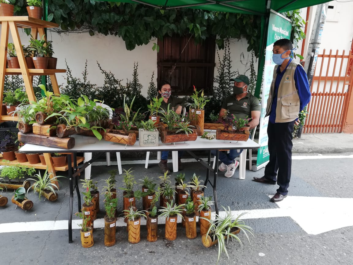 DagmaOficial's tweet photo. #Dagma realiza jornada pedagógica con vecinos del #Ecobarrio San Antonio 🍃.
#YoCaminoSanAntonio 🛤🚶♀️🚶.
Plantas ornamentales 🌳🌿, construcción de jardines 🌸🌼, materas ecológicas en guadua.
Barrio #Ecosustentable 🏞💪
Somos #GuardianesDeVida 💙❤️💚 #CaliUnidaPorLaVida 🌺❣️ https://t.co/CtJ9eBDvG6