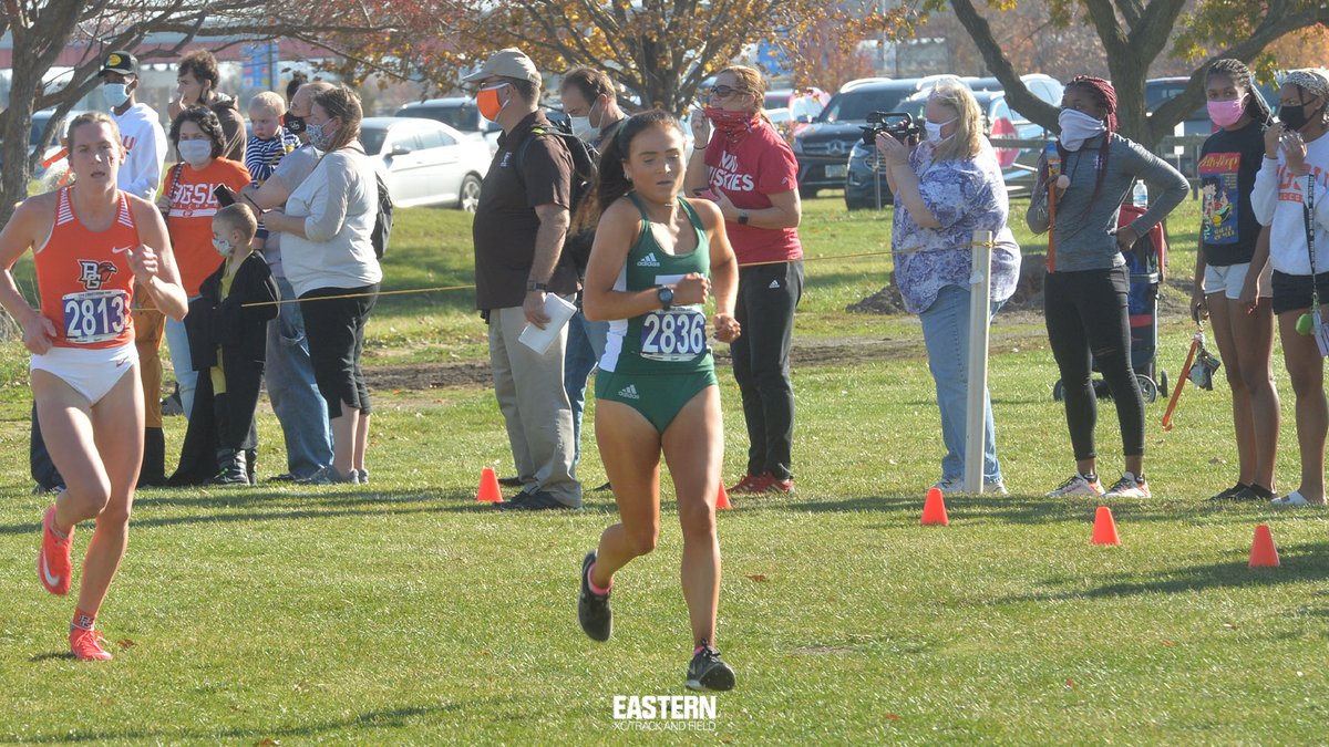 At the Falcon Invitational, junior <a href="/esmedavies4/">esmedavies__</a> paced the Eagles in the 6k with a speedy 22:26.4 🏃‍♀️💨

Up next for the Eagles - the MAC Championship 🏆!

📊: bit.ly/38nR1Ui
📰: bit.ly/32l96yw
📷: bit.ly/32o32VK

#ChampionsBuiltHere | #EMUEagles